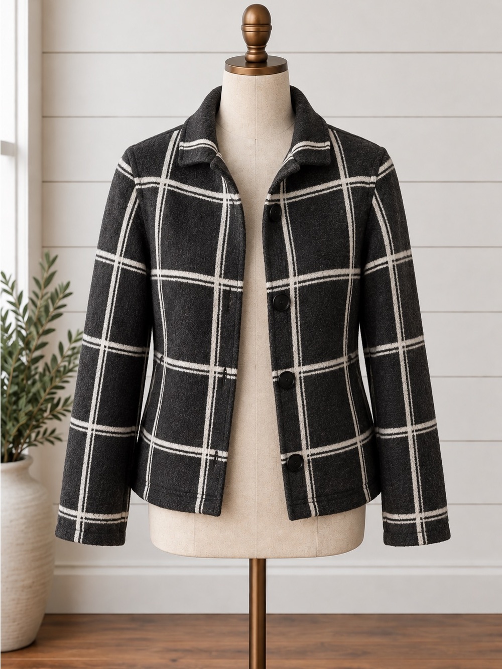 Bartoli Wool & Cashmere Button Up
